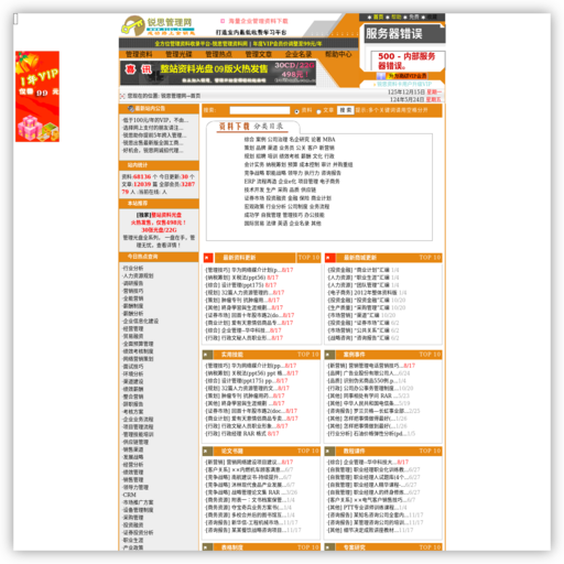 企业管理,管理资料下载,管理文档阅览